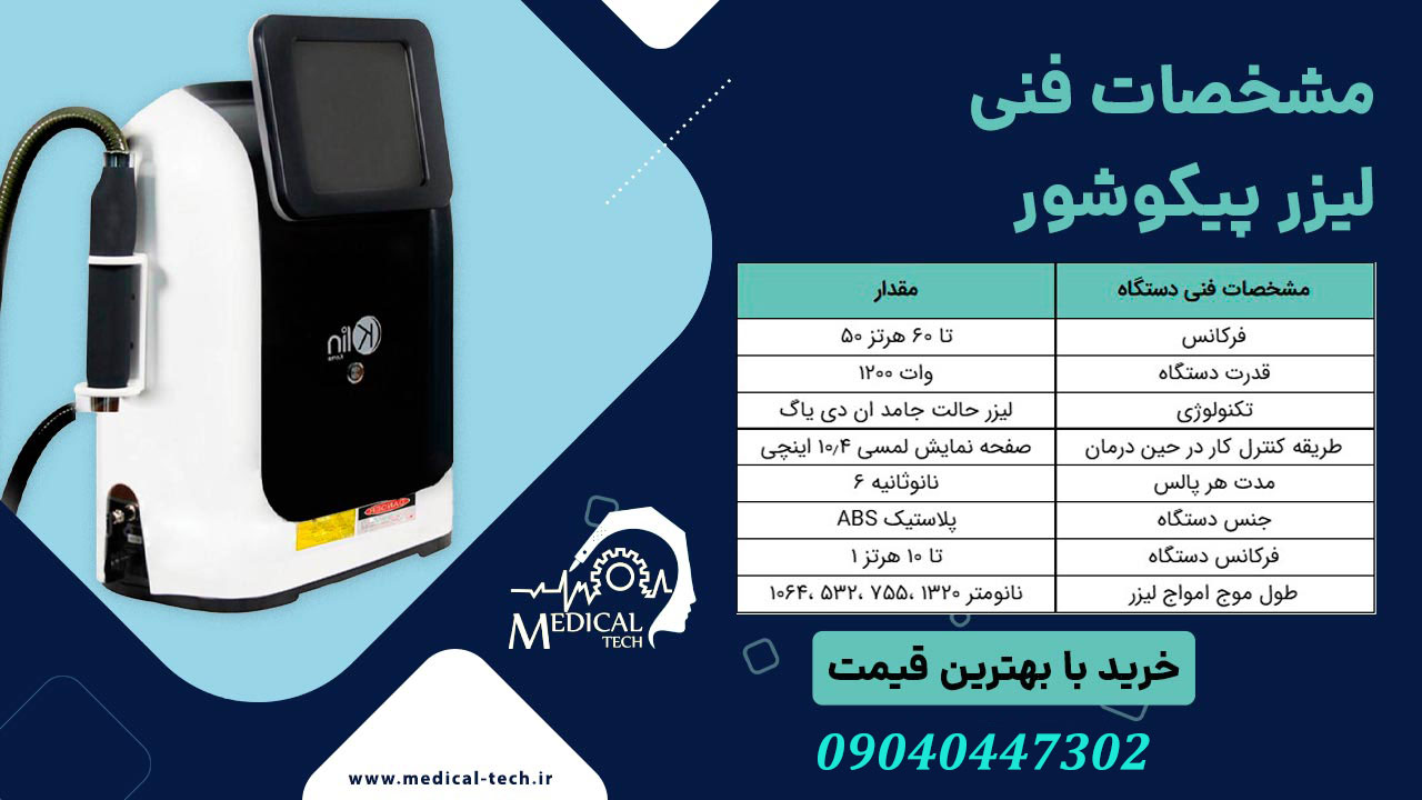 تعمیرات دستگاه های لیزر پیکوشور 
